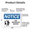 Signmission Use Spotter For Backing, 10 in W x Rectangle, Plastic OS-2PACK-NS-P-710-L-18813 - alternate 3